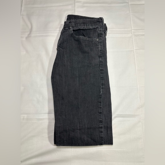 Mens Vintage Levi Black Jeans 559 Relaxed Straight Fit - Picture 2 of 9